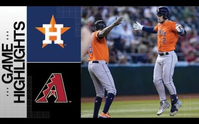 Astros vs. D-backs Game Highlights (10/1/23) | MLB Highlights