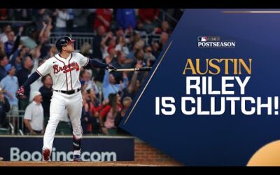 Austin Riley hits a late-game go-ahead HOMER for the Atlanta Braves in NLDS Game 2!