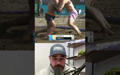 Beach wrestling controversy