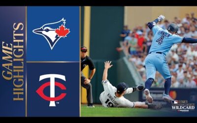 Blue Jays vs. Twins Wild Card Game 1 Highlights (10/3/23) | MLB Highlights