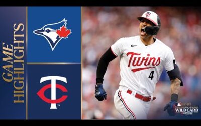 Blue Jays vs. Twins Wild Card Game 2 Highlights (10/4/23) | MLB Highlights