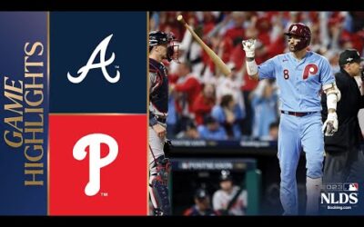 Braves vs. Phillies NLDS Game 4 Highlights (10/12/23) | MLB Highlights