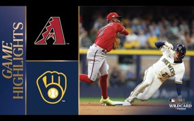 D-backs vs. Brewers Wild Card Game 2 Highlights (10/4/23) | MLB Highlights