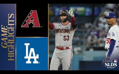 D-backs vs. Dodgers Game 1 Highlights (10/7/23) | MLB Highlights