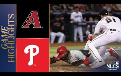 D-backs vs. Phillies NLCS Game 3 Highlights (10/19/23) | MLB Highlights