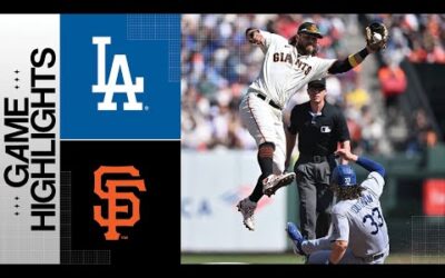 Dodgers vs. Giants Game Highlights (10/1/23) | MLB Highlights