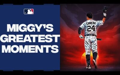 Farewell to an icon! A look back at Miguel Cabrera’s greatest moments! 💙