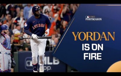 He did it AGAIN! Yordan Alvarez blasts ANOTHER Postseason homer!