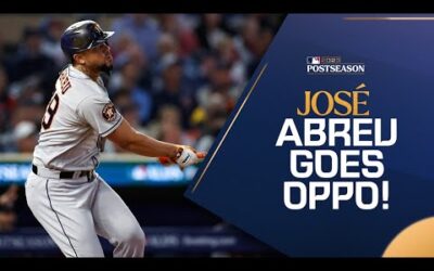 José Abreu CRUSHES his THIRD home run in two games!