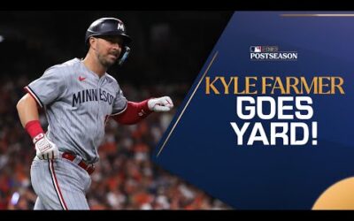 Kyle Farmer plants one over the left field wall!