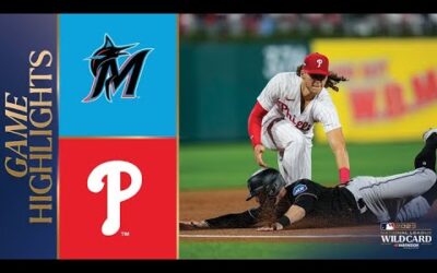 Marlins vs. Phillies Game 2 Highlights (10/4/23) | MLB Highlights