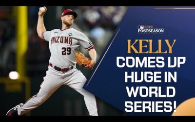 Merrill Kelly delivers a MASTERFUL World Series performance! (7 innings of 1-run ball!)