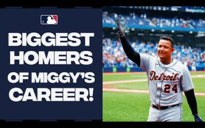 Miguel Cabrera’s BIGGEST and MOST CLUTCH home runs of his legendary career!