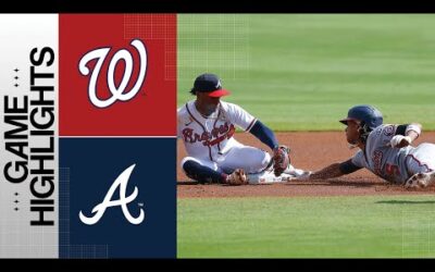 Nationals vs. Braves Game Highlights (10/1/23) | MLB Highlights