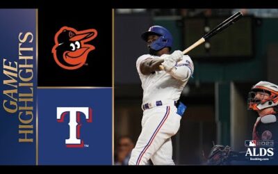 Orioles vs. Rangers Game 3 Highlights (10/10/23) | MLB Highlights