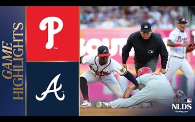 Phillies vs. Braves Game 1 Highlights (10/7/23) | MLB Highlights