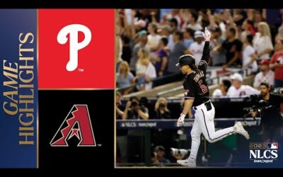 Phillies vs. D-backs NLCS Game 4 Highlights (10/20/23) | MLB Highlights