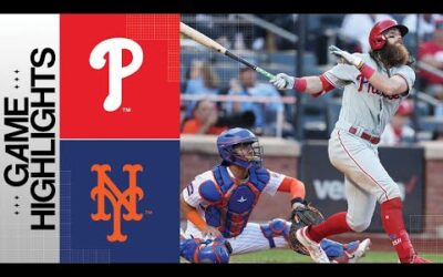 Phillies vs. Mets Game Highlights (10/1/23) | MLB Highlights