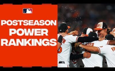 POWER RANKINGS! See who’s ranked No. 1 heading into the postseason!