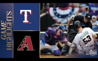 Rangers vs. D-backs World Series Game 3 Highlights (10/30/23) | MLB Highlights