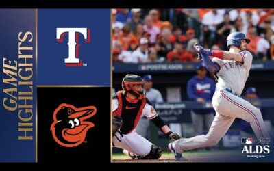 Rangers vs. Orioles ALDS Game 1 Highlights (10/7/23) | MLB Highlights