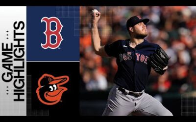 Red Sox vs. Orioles Game Highlights (10/1/23) | MLB Highlights