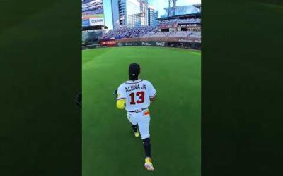 Ronald Acuña Jr. is ready for some NLDS action. 🔥