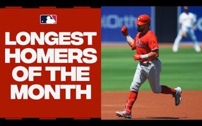 SEPTEMBER SMASHING! The Longest homers of the month! (Feat. Kyle Schwarber, Elly De La Cruz & MORE)