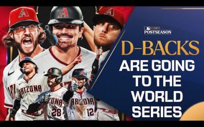 The Arizona Diamondbacks are GOING TO THE WORLD SERIES!