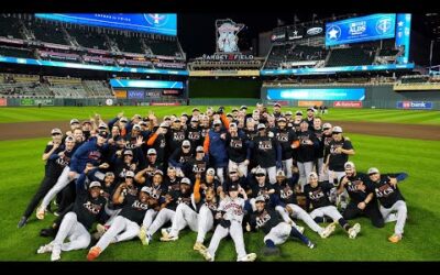 The Houston Astros are one step closer to advancing to the World Series!