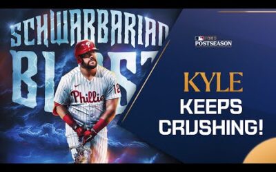 The Schwarbarian! Kyle Schwarber blasts ANOTHER NLCS home run!