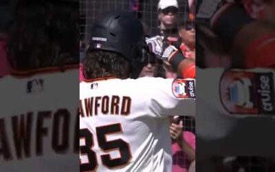 The special bond between Brandon Crawford and the Bay Area. 🧡