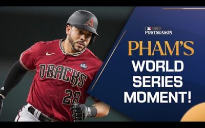 Tommy Pham gives the D-backs THE LEAD in World Series Game 1!