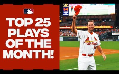 Top 25 Plays of September! (Feat. Ronald Acuña Jr., Adam Wainwright and MORE!)