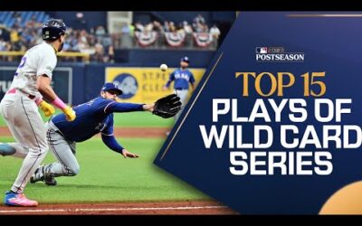 Top Plays of the 2023 Wild Card Series! (CLUTCH home runs & JAW-DROPPING plays)