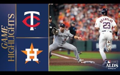 Twins vs. Astros ALDS Game 1 Highlights (10/7/23) | MLB Highlights