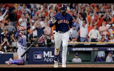 Yordan Alvarez hits ANOTHER homer! He now his 6 homers in 6 Postseason games! (2nd of the game!)