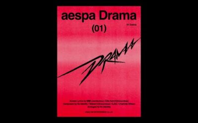 aespa 에스파 ‘Drama’ Track Poster