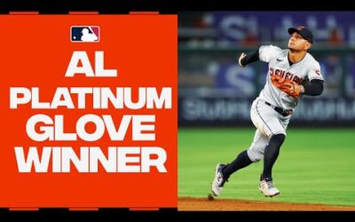 Andrés Giménez takes home the 2023 American League Platinum Glove!