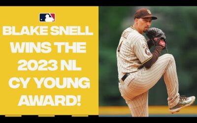 Blake Snell takes home his 2nd Cy Young Award!