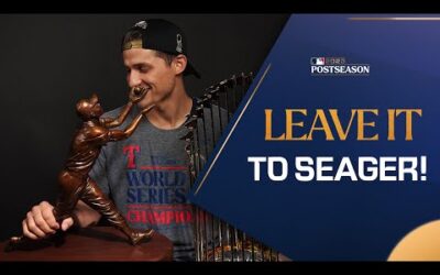 Corey Seager put on an EPIC show in the World Series! (3 homers in 5 games to win MVP!)