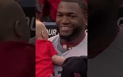 David Ortiz: man of the people! 👶