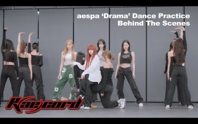 [R(ae)cord] 매일 새로워요😗✨ | aespa 에스파 ‘Drama’ Dance Practice Behind The Scenes