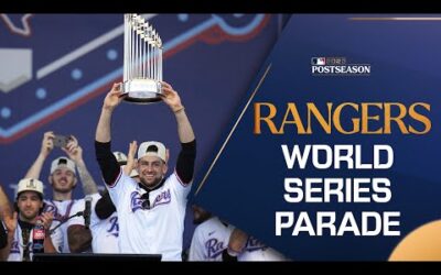 Rangers have World Series parade to celebrate championship!