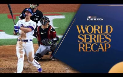 Rangers take home the World Series title in 5 games over D-backs!! | Full World Series Highlights