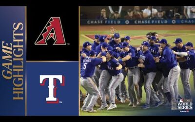 Rangers vs. D-backs World Series Game 5 Highlights (11/1/23) | MLB Highlights