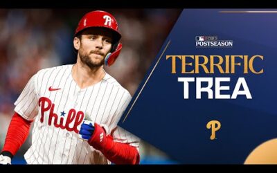 TERRIFIC TREA! See the best from Trea Turner during the 2023 postseason!