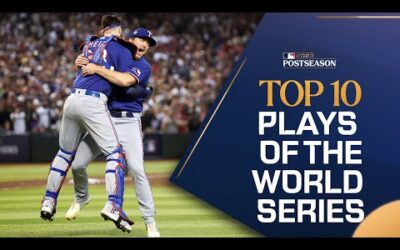 The TOP 10 Plays of the World Series (Feat. amazing defense, clutch home runs, & MORE!)