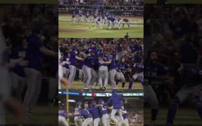 The World Series winning moment!