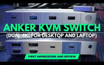 Anker KVM Switch with Dual 4k Output #AnkerKVMSwitch #AnkerDockingStation #DockingStation